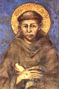 Svat Frantiek od Cimabue (basilika sv. Frantika)