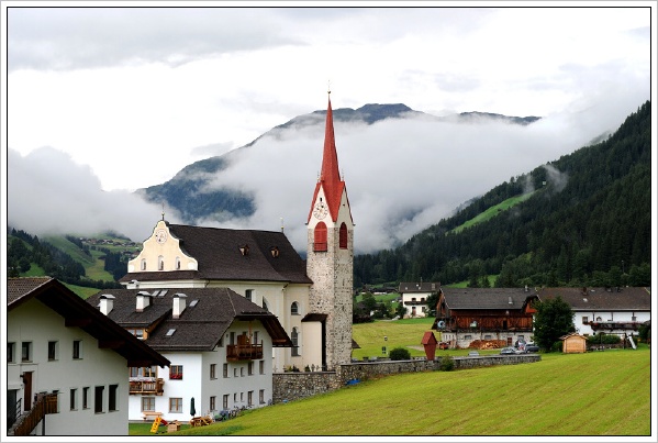 M�sto na�eho pobytu: Ji�n� Tyrolsko, St. Martin.