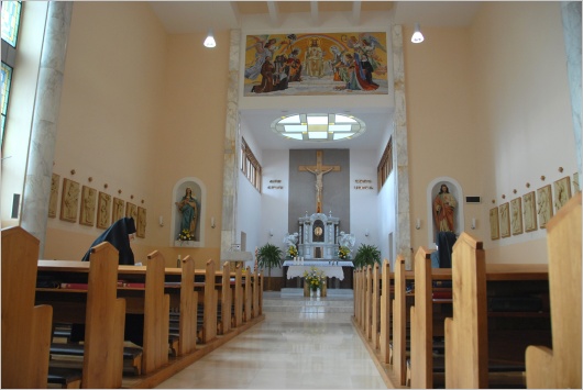 kaple Kongregace Milosrdnch sester sv. Ke 